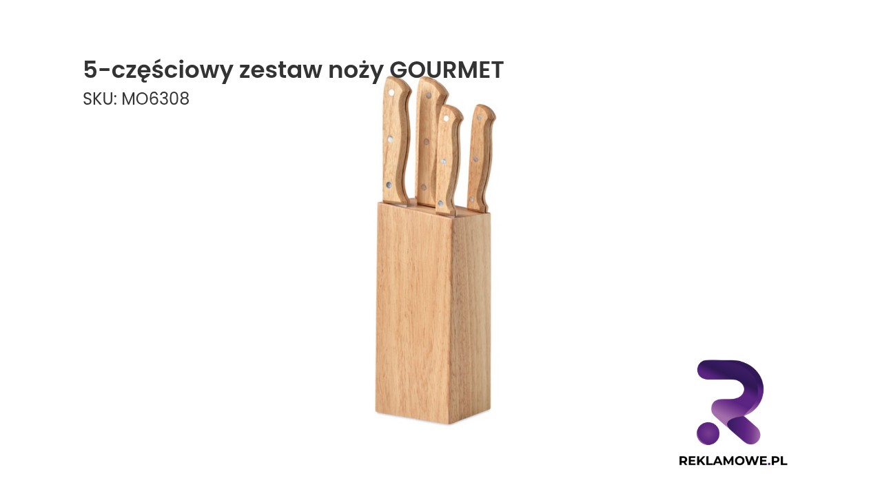 5-częściowy zestaw noży GOURMET