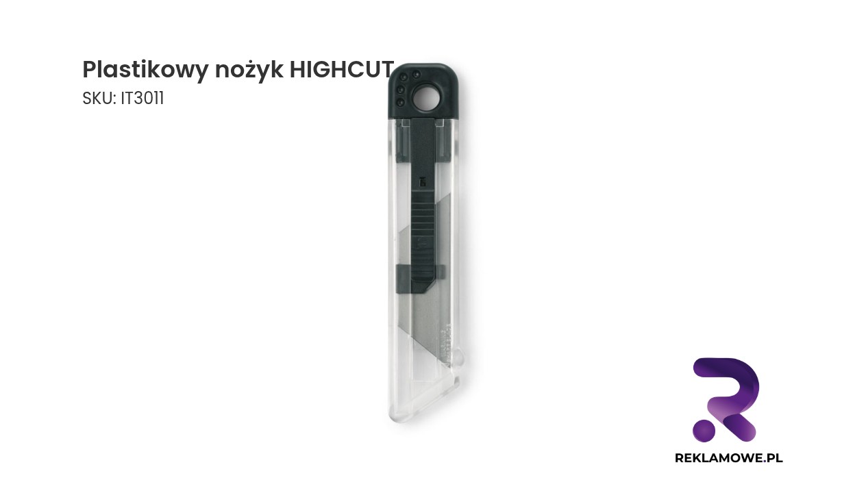 Plastikowy nożyk marki HIGHCUT