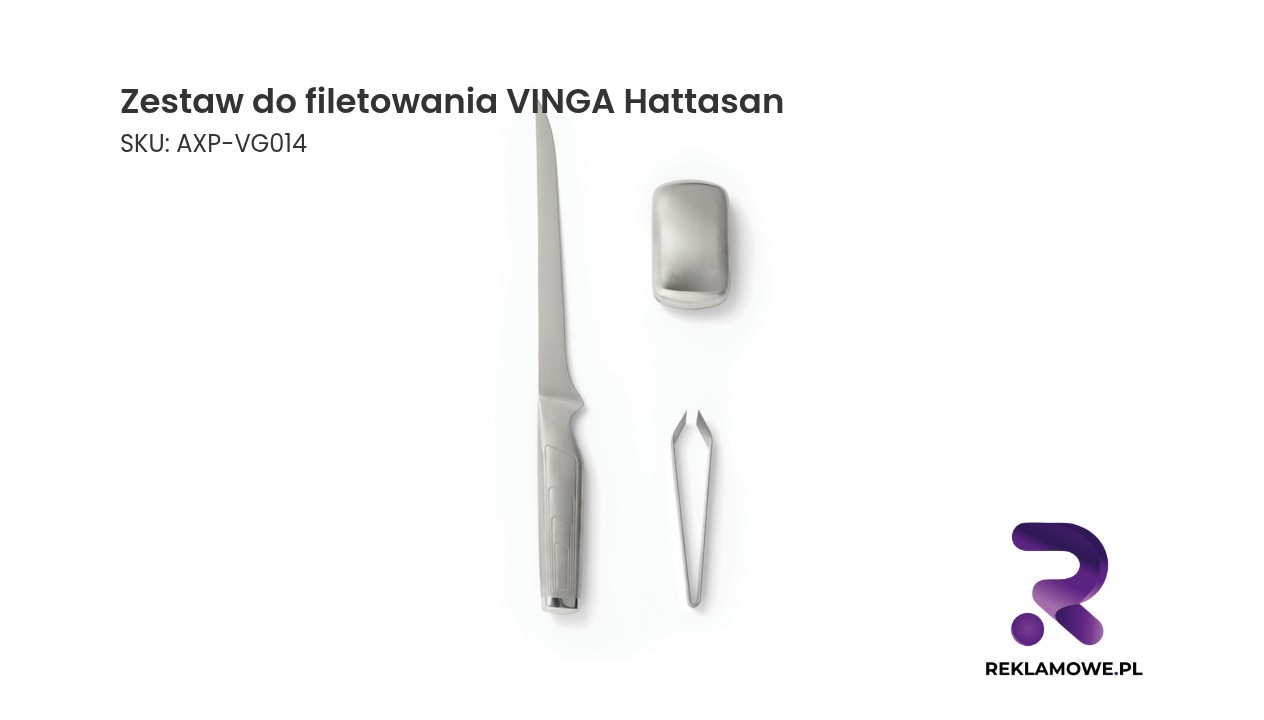 Zestaw do filetowania VINGA Hattasan na białym tle