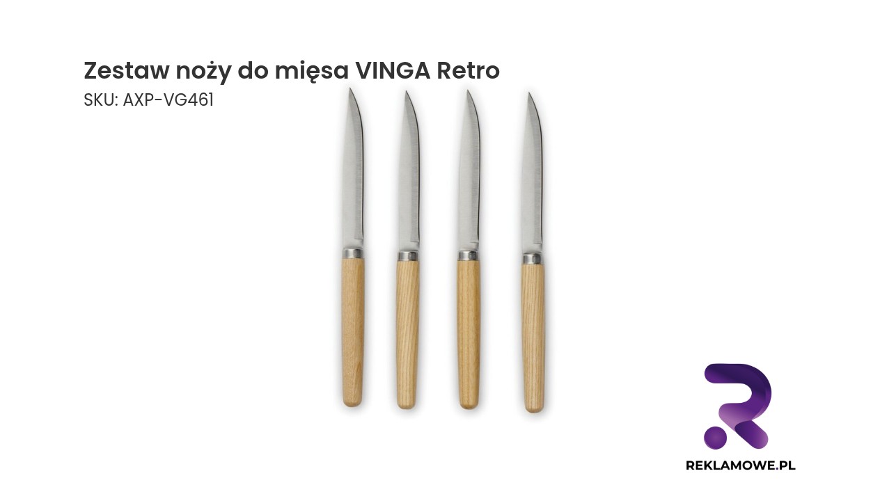 Zestaw noży do mięsa VINGA Retro idealny do kuchni
