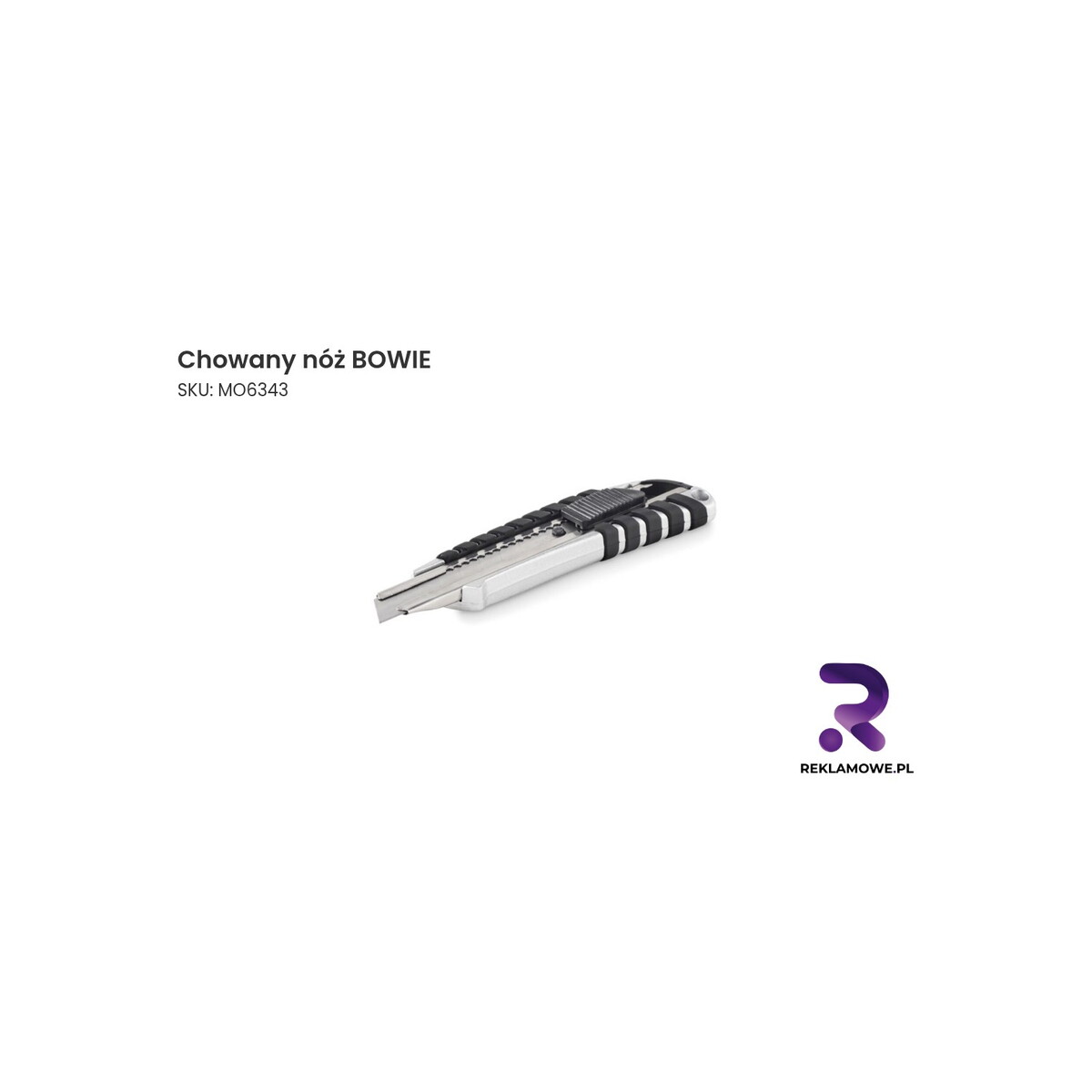 Chowany nóż BOWIE Chowany nóż BOWIE - kompaktowy nóż z chowanym ostrzem