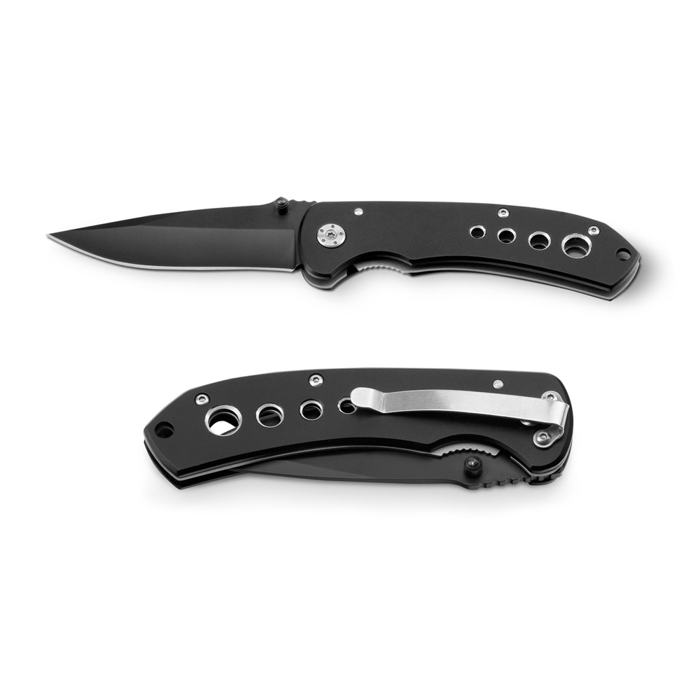 NINJA. Nóż kieszonkowy, stal nierdzewna i metal 94036_set