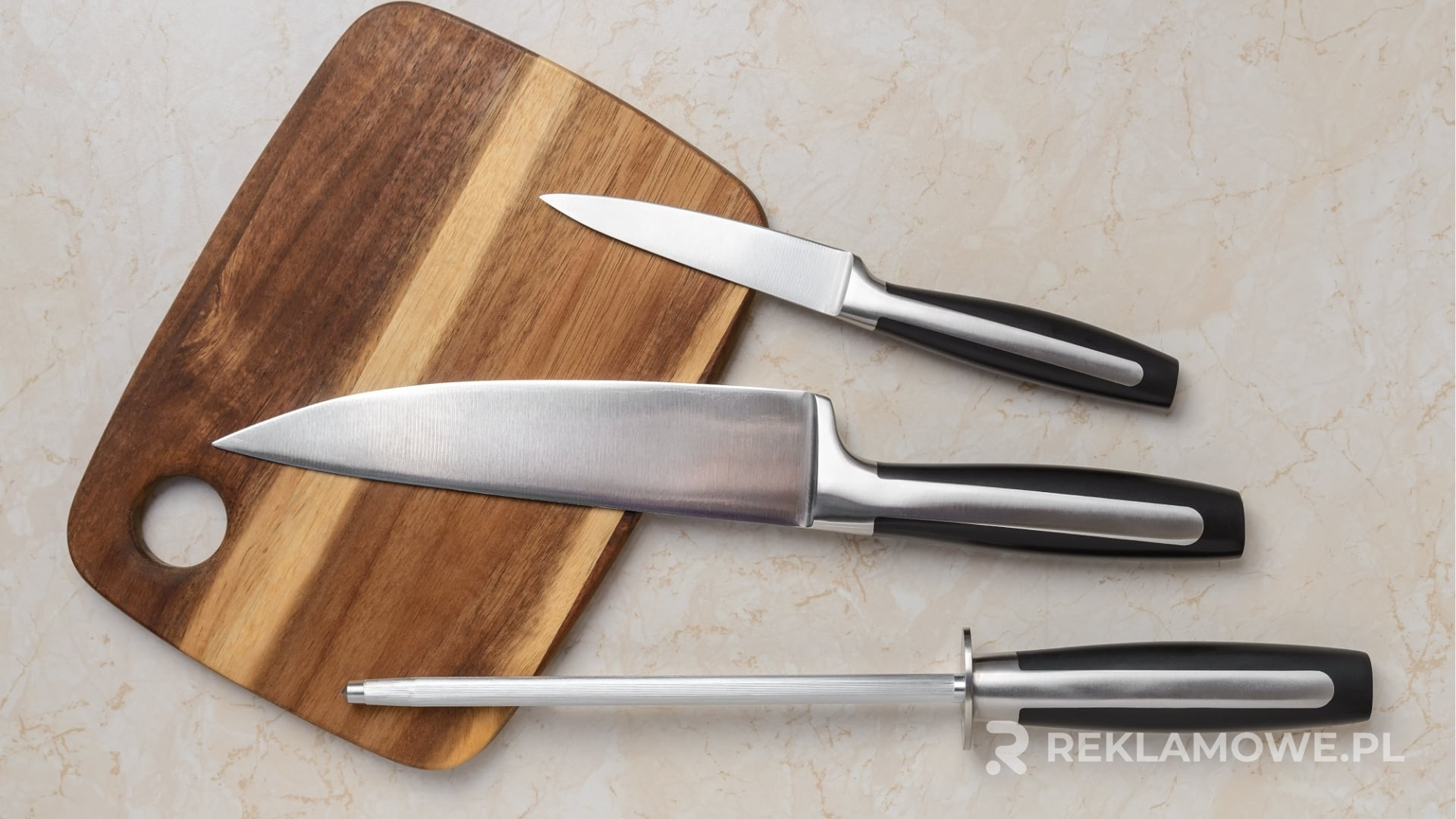 Idealne noże reklamowe dla sektora gastronomicznego Nóż reklamowy używany w sektorze gastronomicznym
