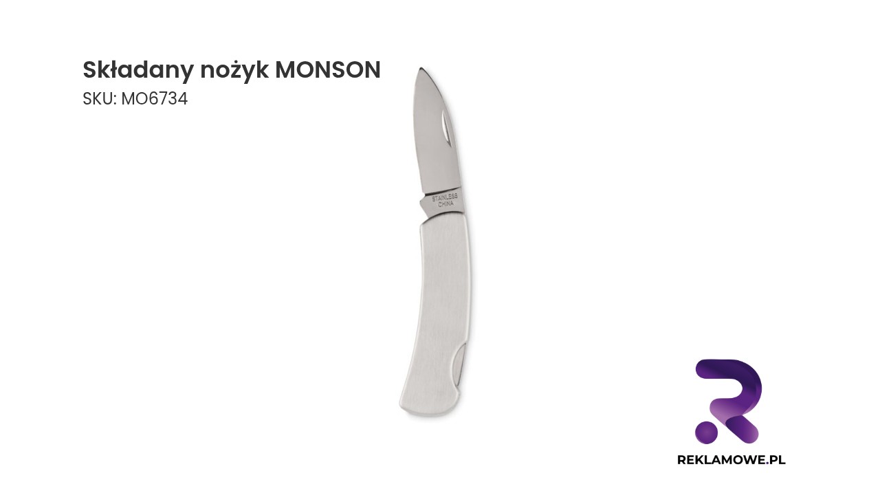 Składany nożyk MONSON idealny do kempingu