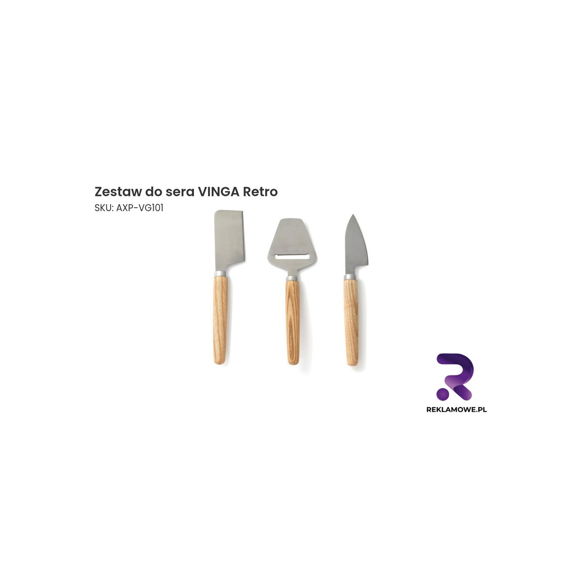 Zestaw do sera VINGA Retro Zestaw do sera VINGA Retro – elegancki komplet akcesoriów do serwowania sera