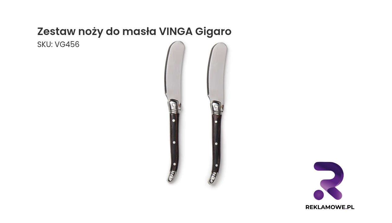 Zestaw noży do masła VINGA Gigaro